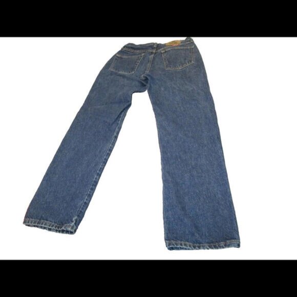 Wrangler Mens Sz 3030TF 2628.5 Jeans Medium Wash Blue Straight Leg 96501MR - Picture 2 of 9